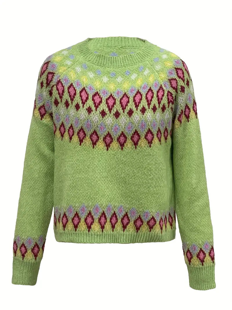 Nerina | Vintage-Inspired Island Sweater