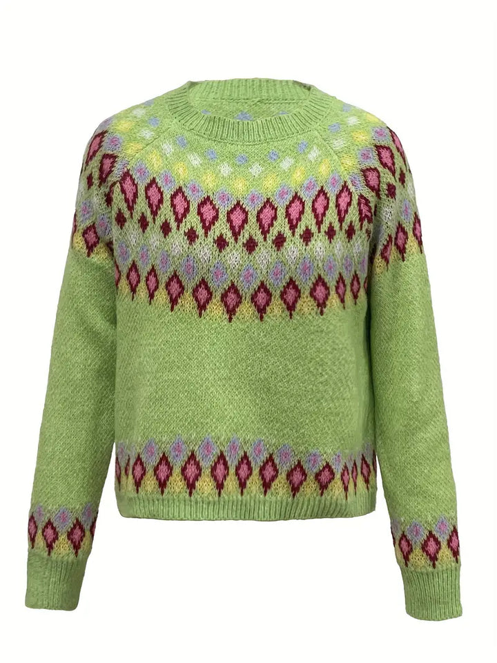 Nerina | Vintage-Inspired Island Sweater