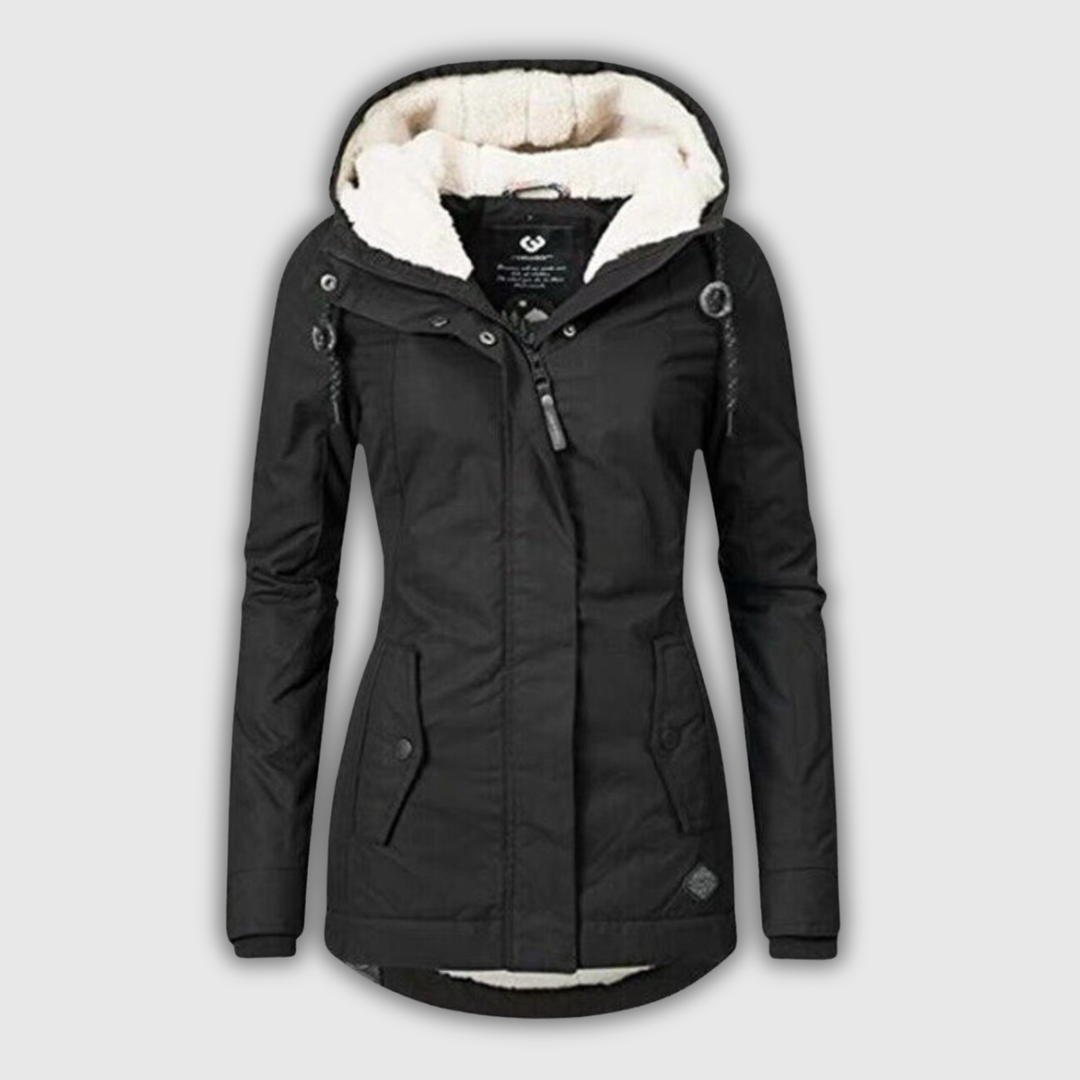 Ginevra | Teddy-Lined Hooded Winter Parka