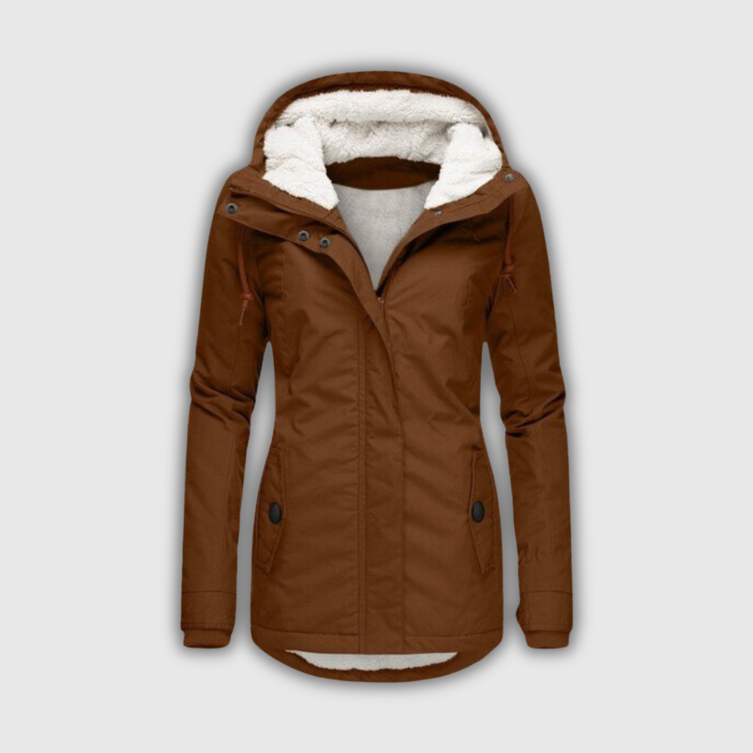 Ginevra | Teddy-Lined Hooded Winter Parka