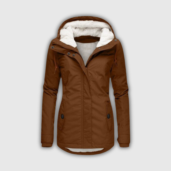 Ginevra | Teddy-Lined Hooded Winter Parka