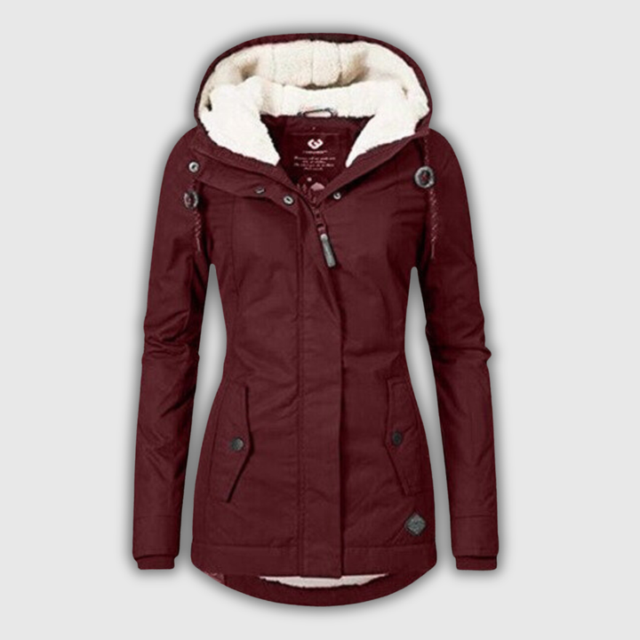 Ginevra | Teddy-Lined Hooded Winter Parka