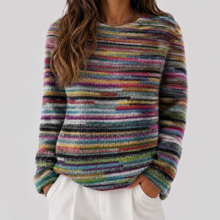 Ines | Casual Patterned Sweater