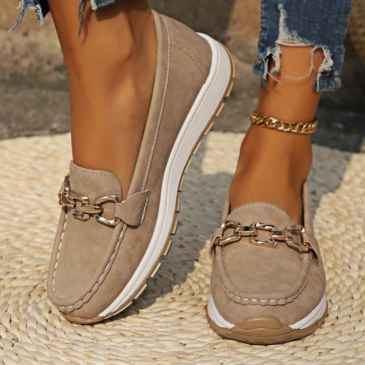 Ottavia - Orthopedic Flat Buckle Loafers