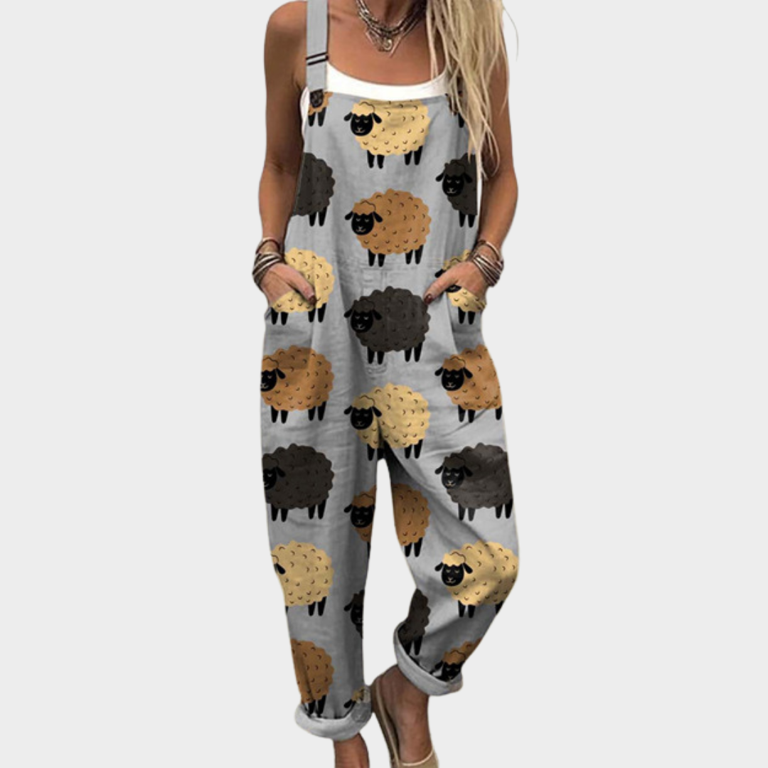 Grazia - Comfortable printed jumpsuit