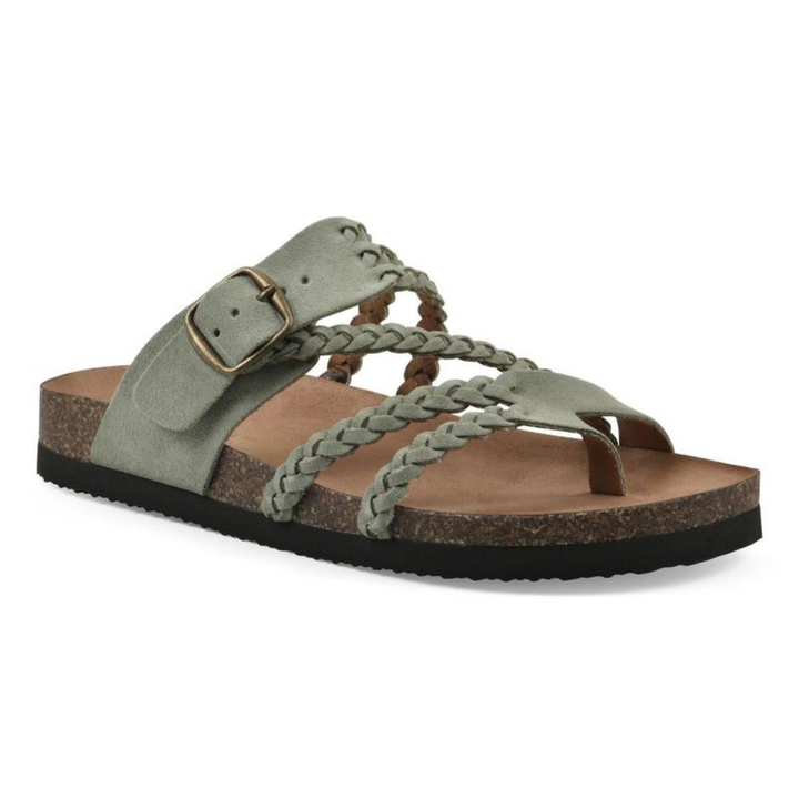 Gloria - Braided Cork Sandals