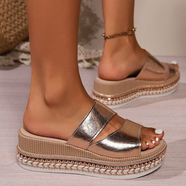 Allegra - Orthopedic Platform Sandals
