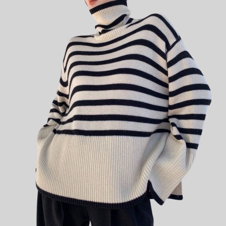 Lucrezia | Cable-Knit Turtleneck Sweater