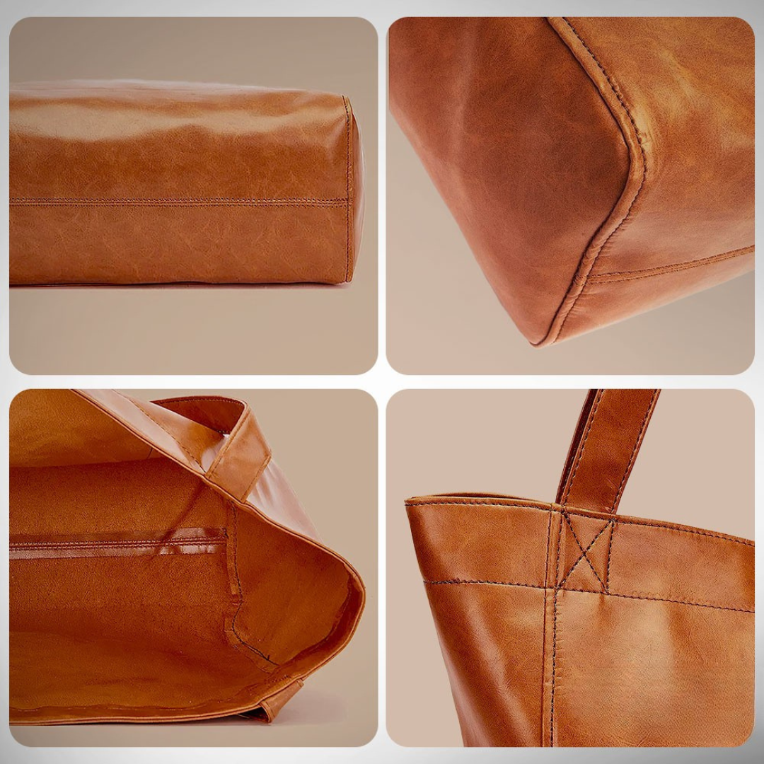 Carmela | Vintage Leather Shoulder Bag