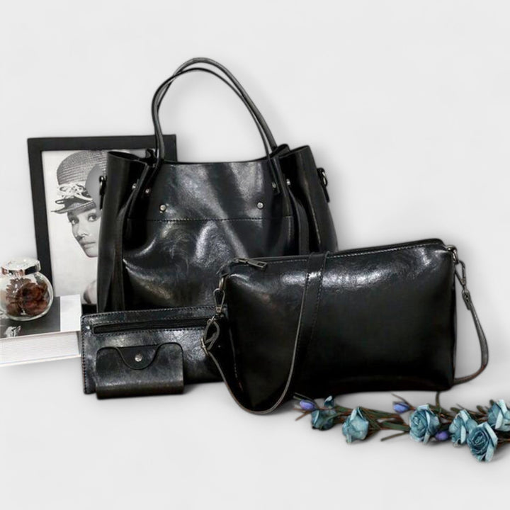 Benedetta | 4-Piece Vintage Bag Set