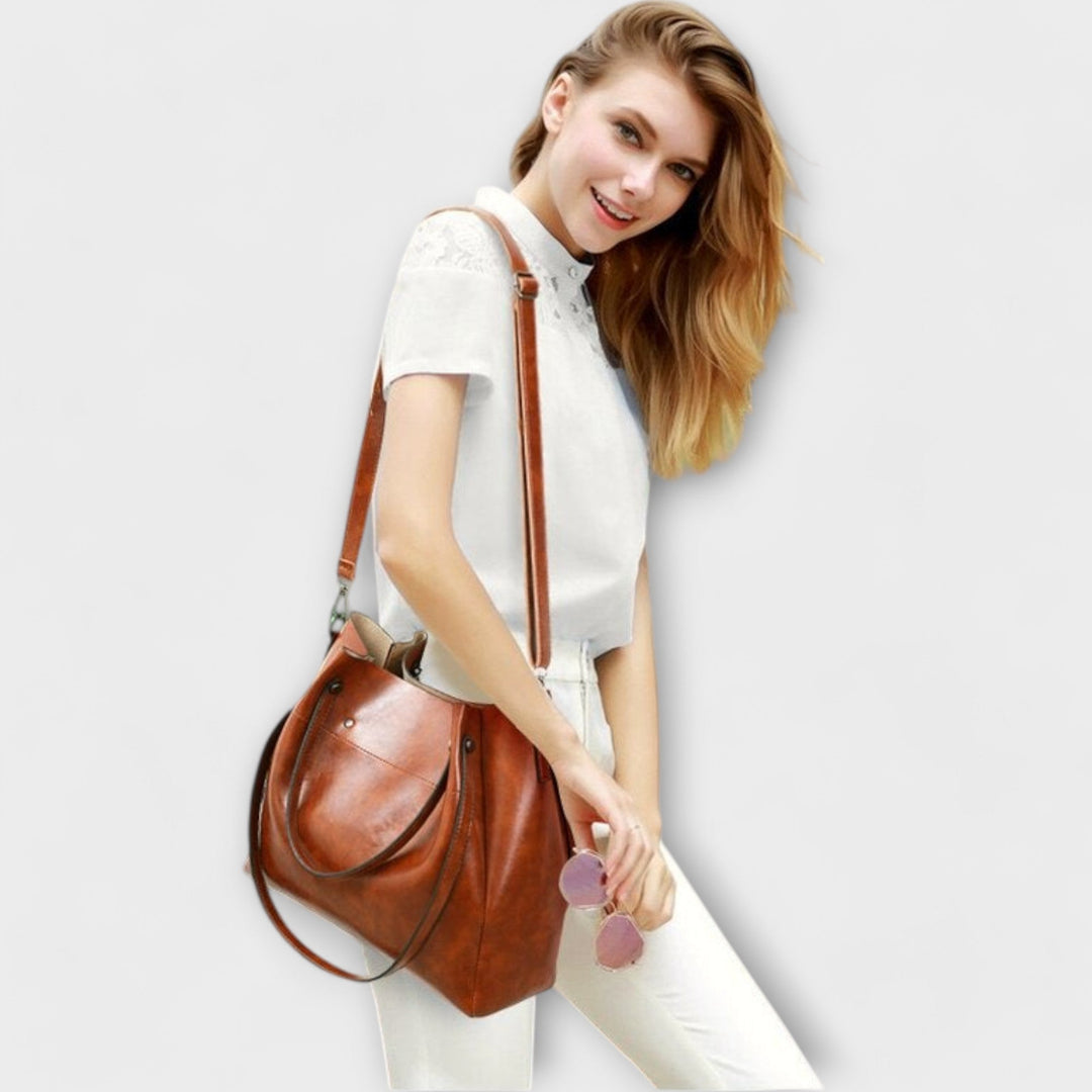 Benedetta | 4-Piece Vintage Bag Set