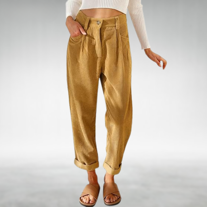 Emanuela | Capri Trousers with a Relaxed Fit