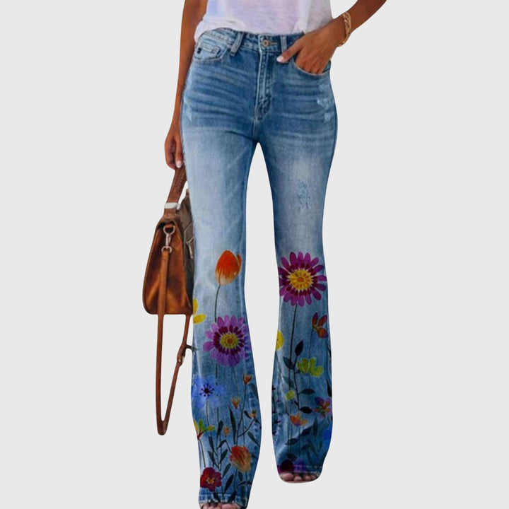Viviana | Floral Print Pants