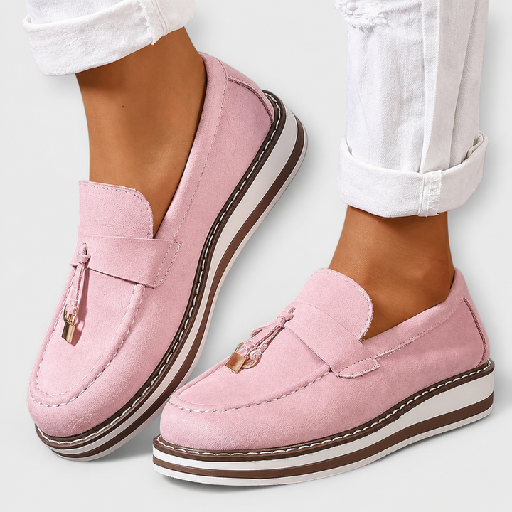 Melania | Casual Round Moccasins