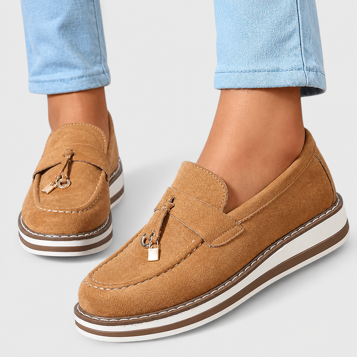 Melania | Casual Round Moccasins