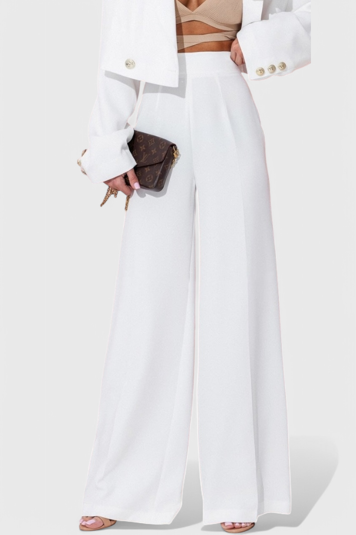 Fiorella Fitted Blazer with Slim Trousers