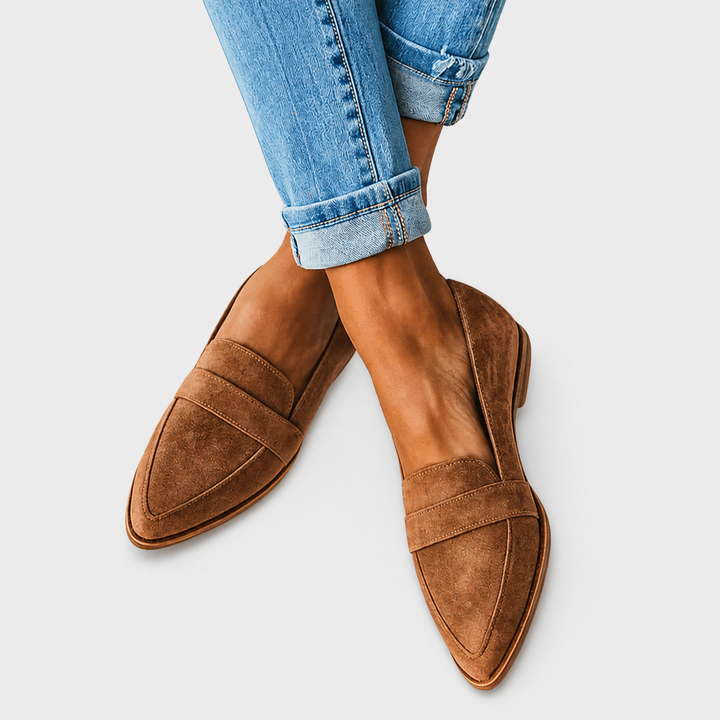 Miranda | Soft Suede Orthopedic Slippers