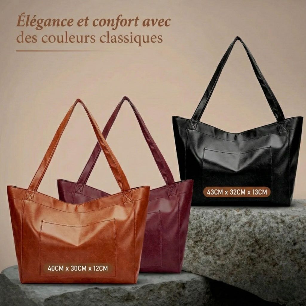 Carmela | Vintage Leather Shoulder Bag