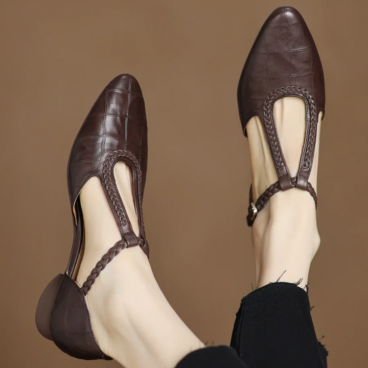 Virginia | Leather Mary Janes