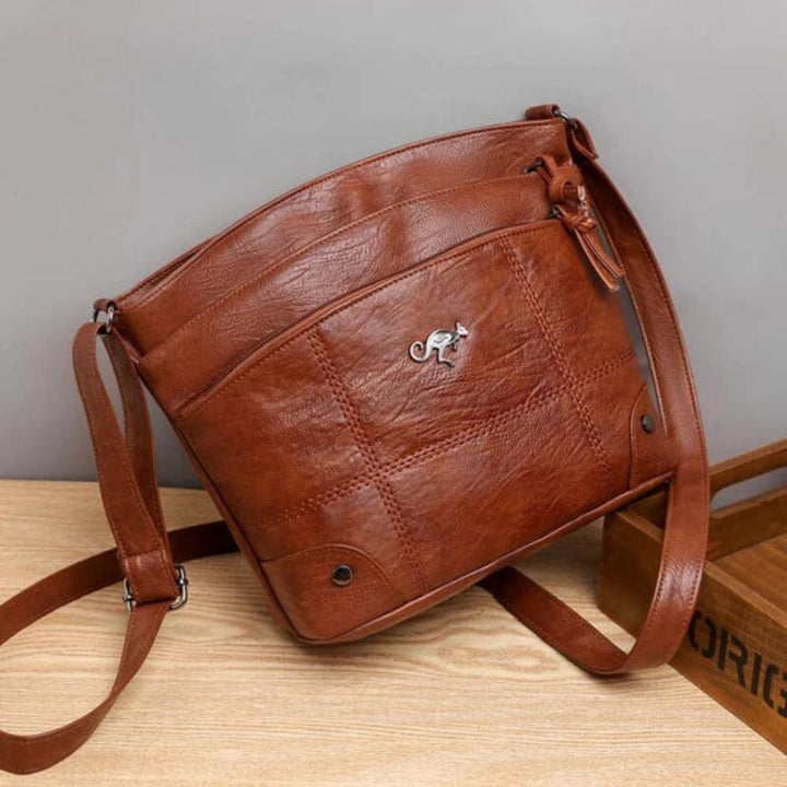 Eva | Leather Shoulder Bag
