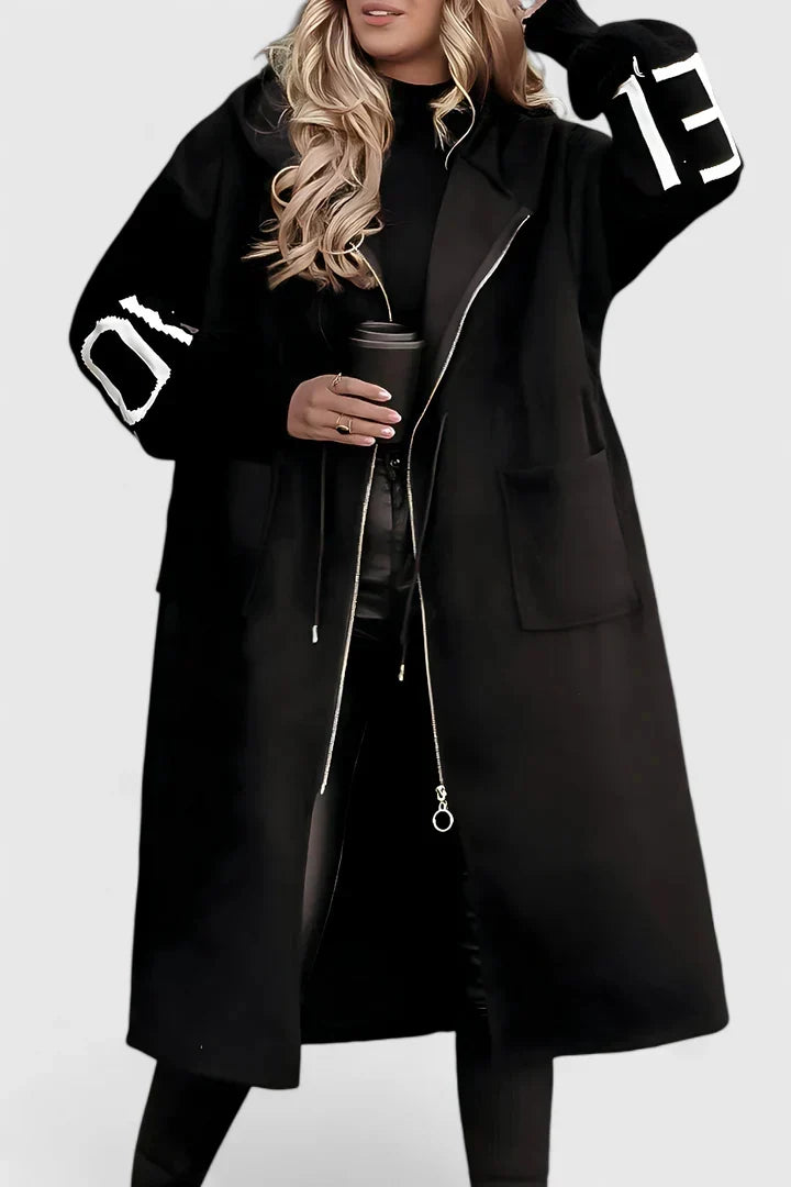 Valeria | Elegant Hooded Coat
