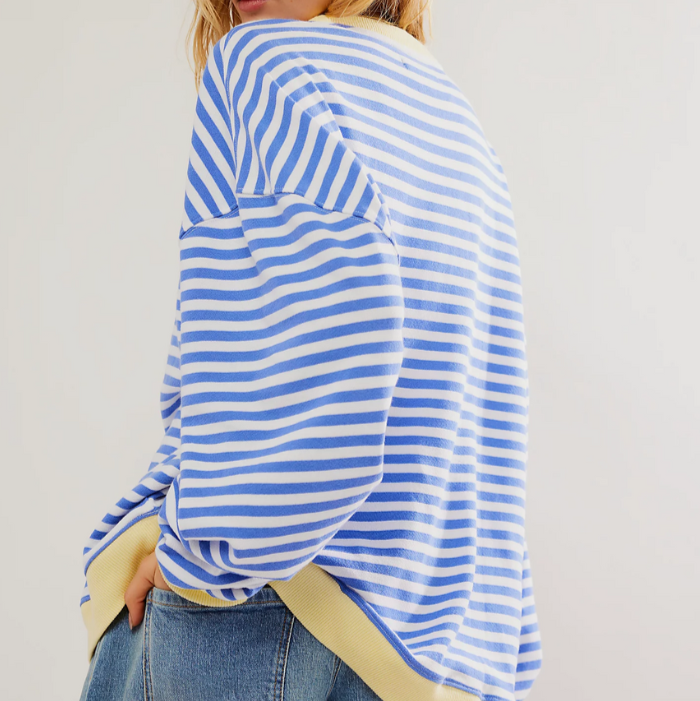 Gloria | Oversized Striped Sweater