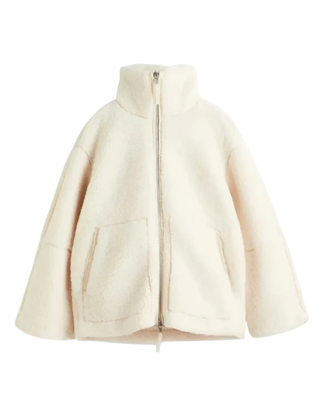 Elena | Soft Zip-Front Teddy Jacket