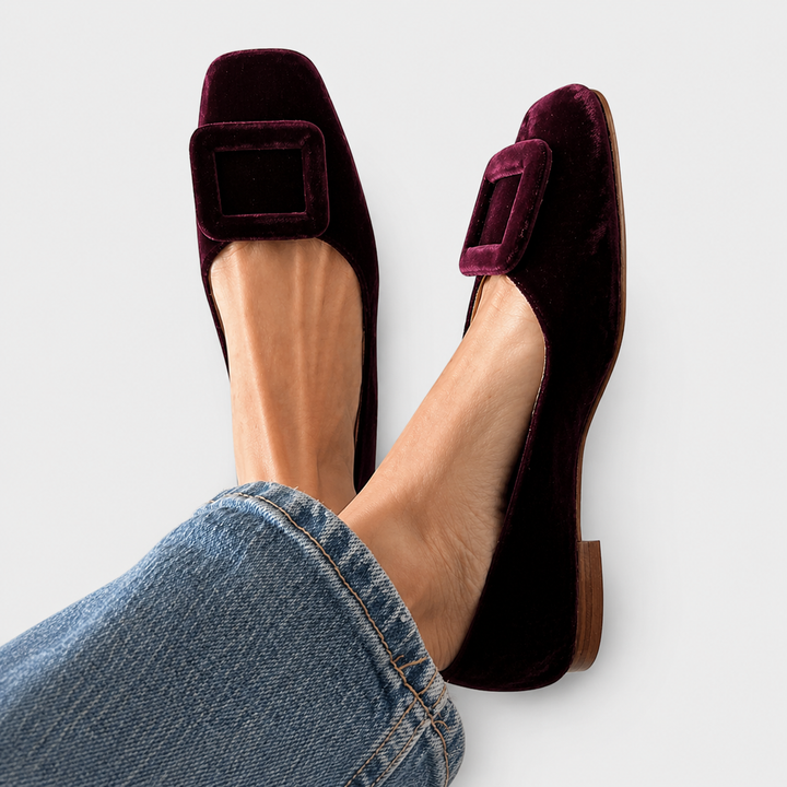 Ambra | Swedish leather loafers with design