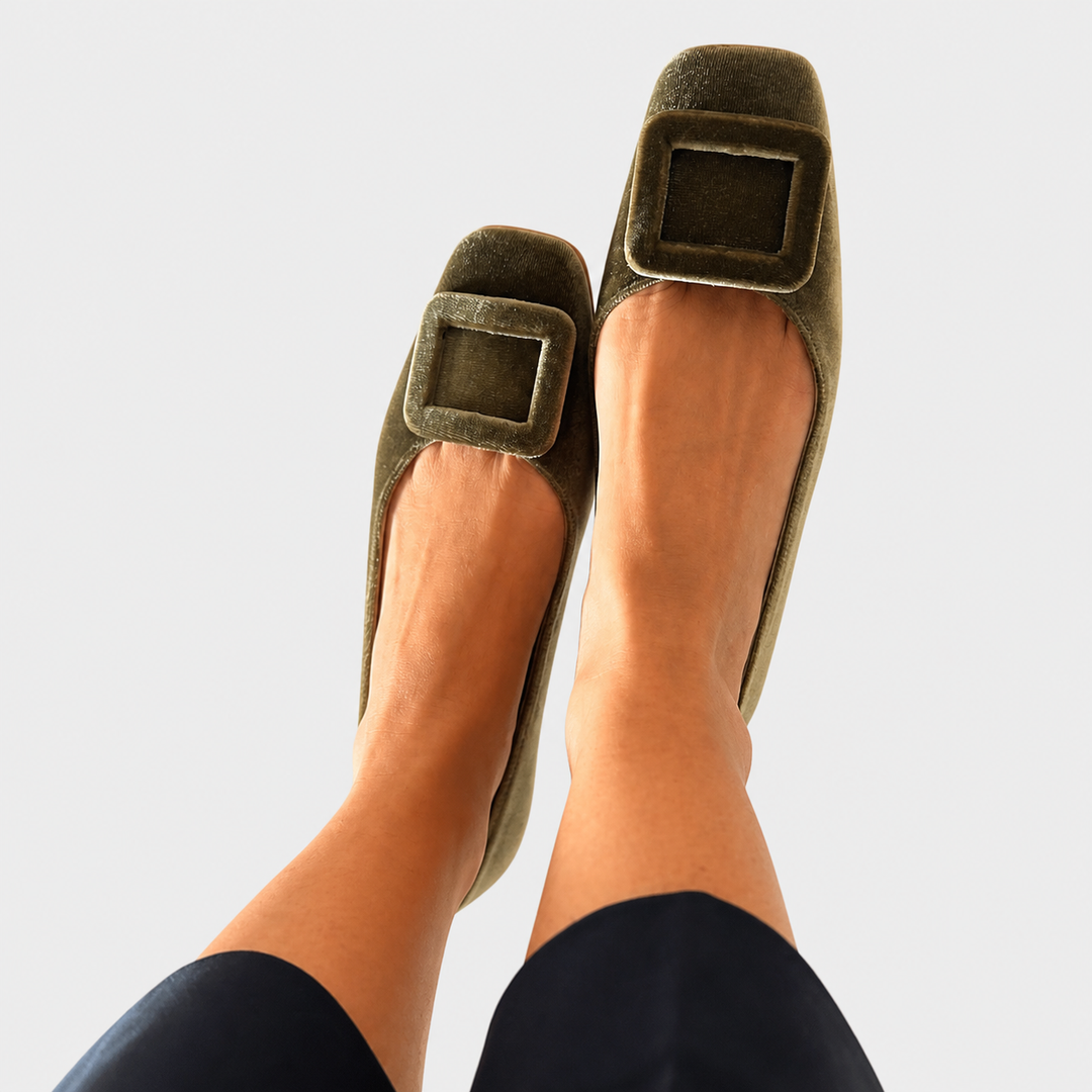 Ambra | Swedish leather loafers with design