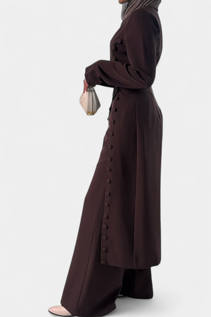 Rosanna Lightweight Button-Up Casual Set