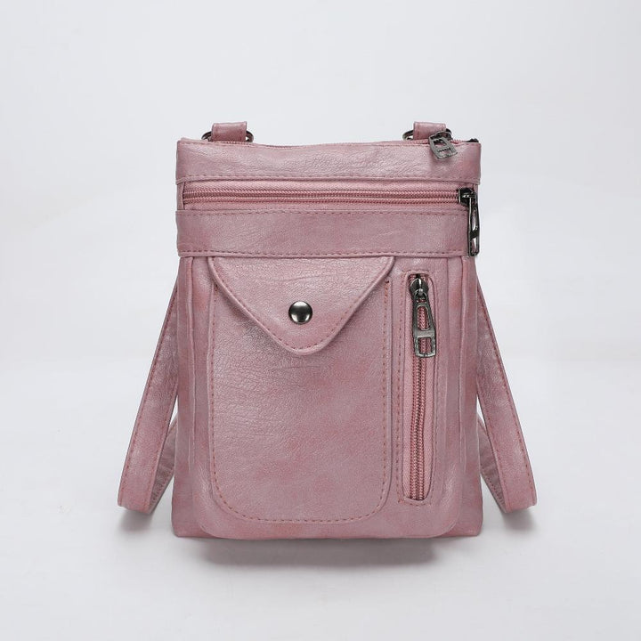 Flora | Vintage Leather Shoulder Bag