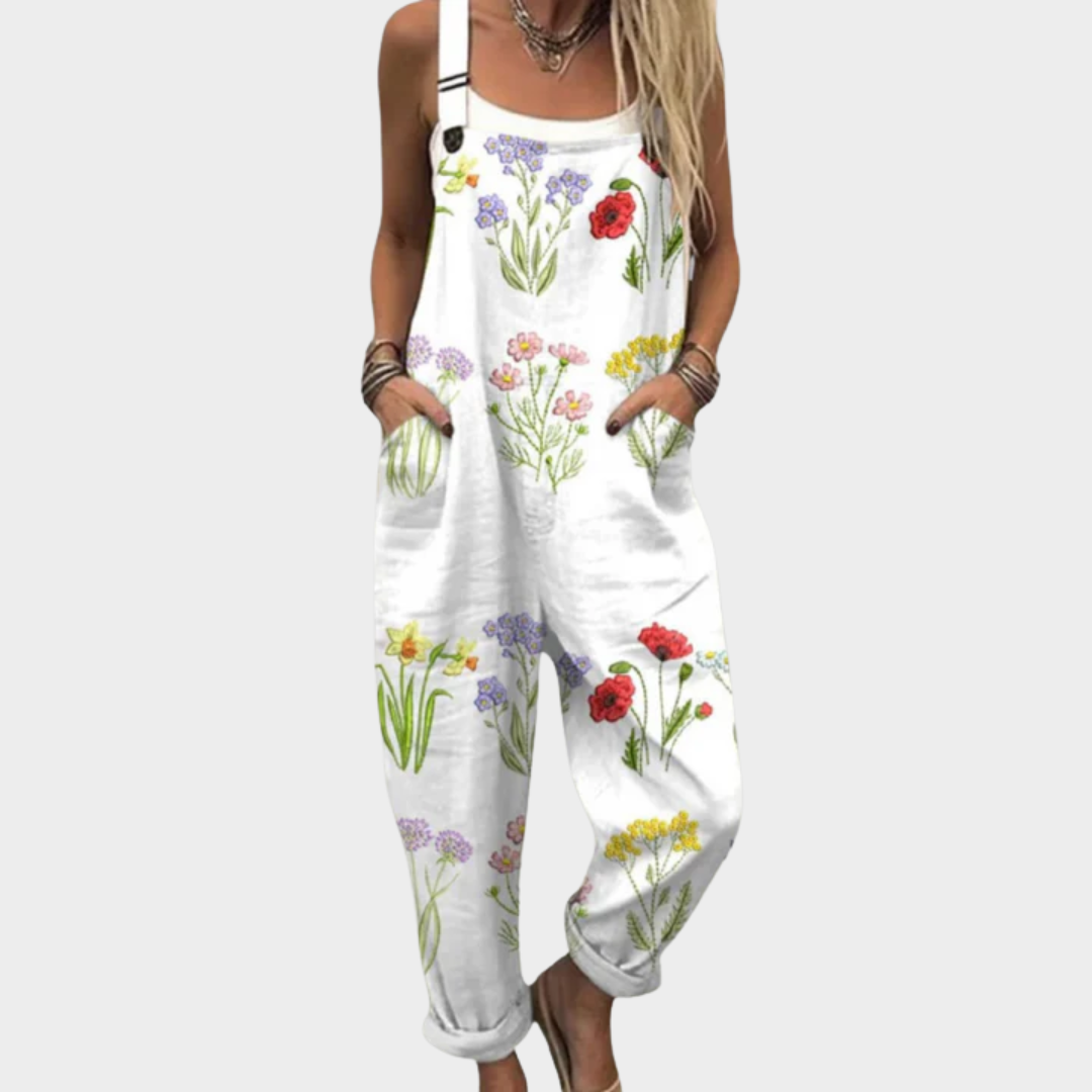 Regina - Comfortable printed jumpsuit
