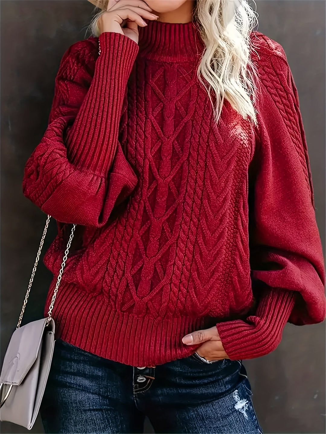 Maddalena | Casual Long-Sleeve Tunic Sweater