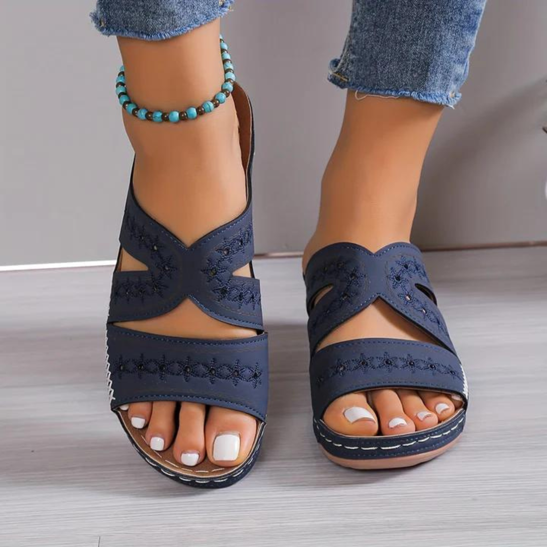 Lucrezia's Orthopedic Sandals for Everyday Comfort