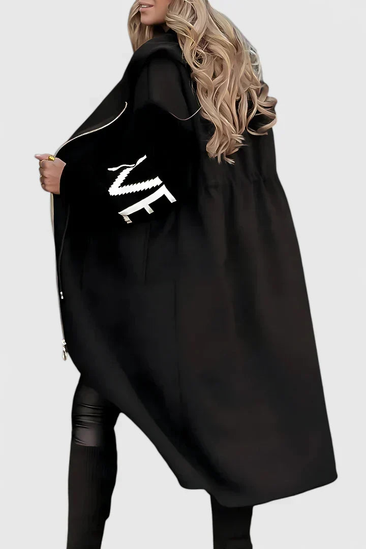 Valeria | Elegant Hooded Coat