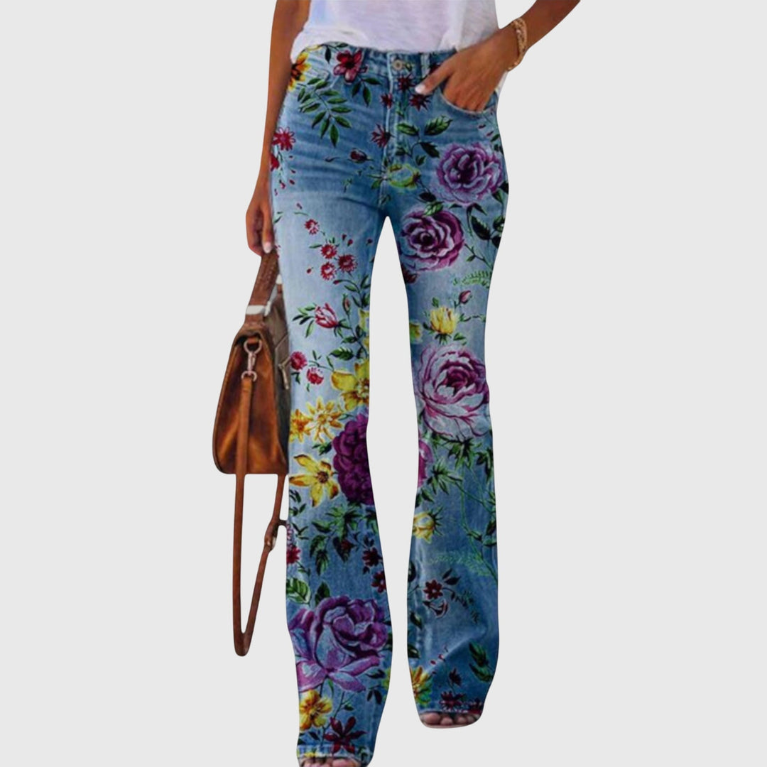 Viviana | Floral Print Pants