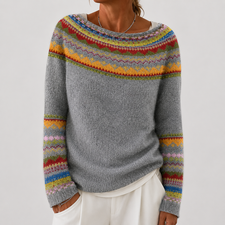 Gioia | Retro Wool Sweater