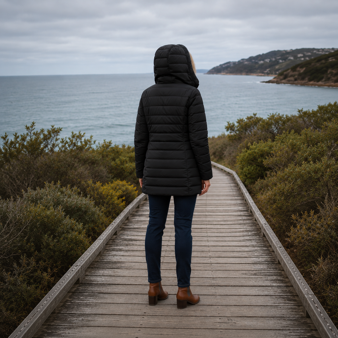 Gemma | Hooded Quilted Winter Coat