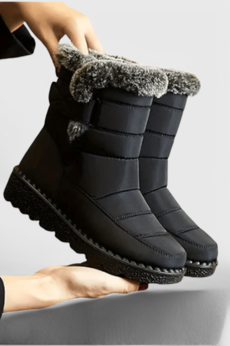 Concetta Waterproof Winter Boots Featuring Slip-Resistant Sole