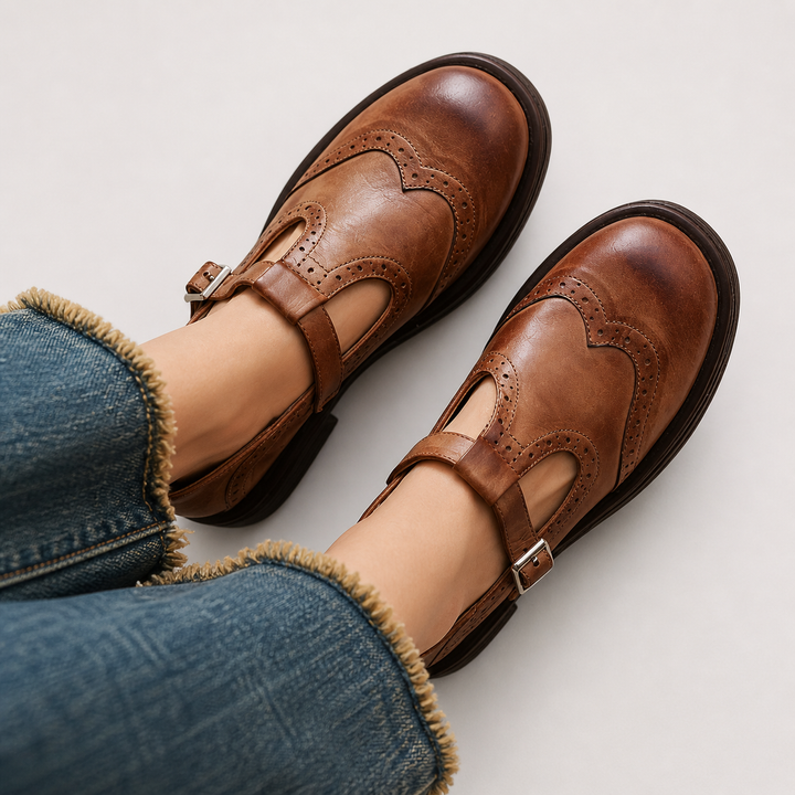 Adelina | Classic Mary Jane Shoes