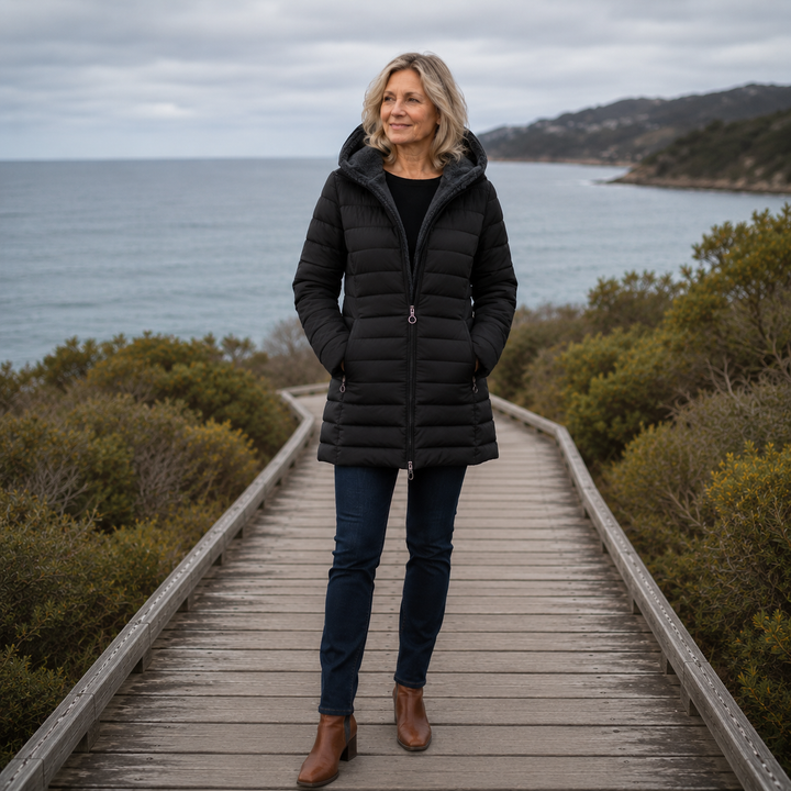 Gemma | Hooded Quilted Winter Coat