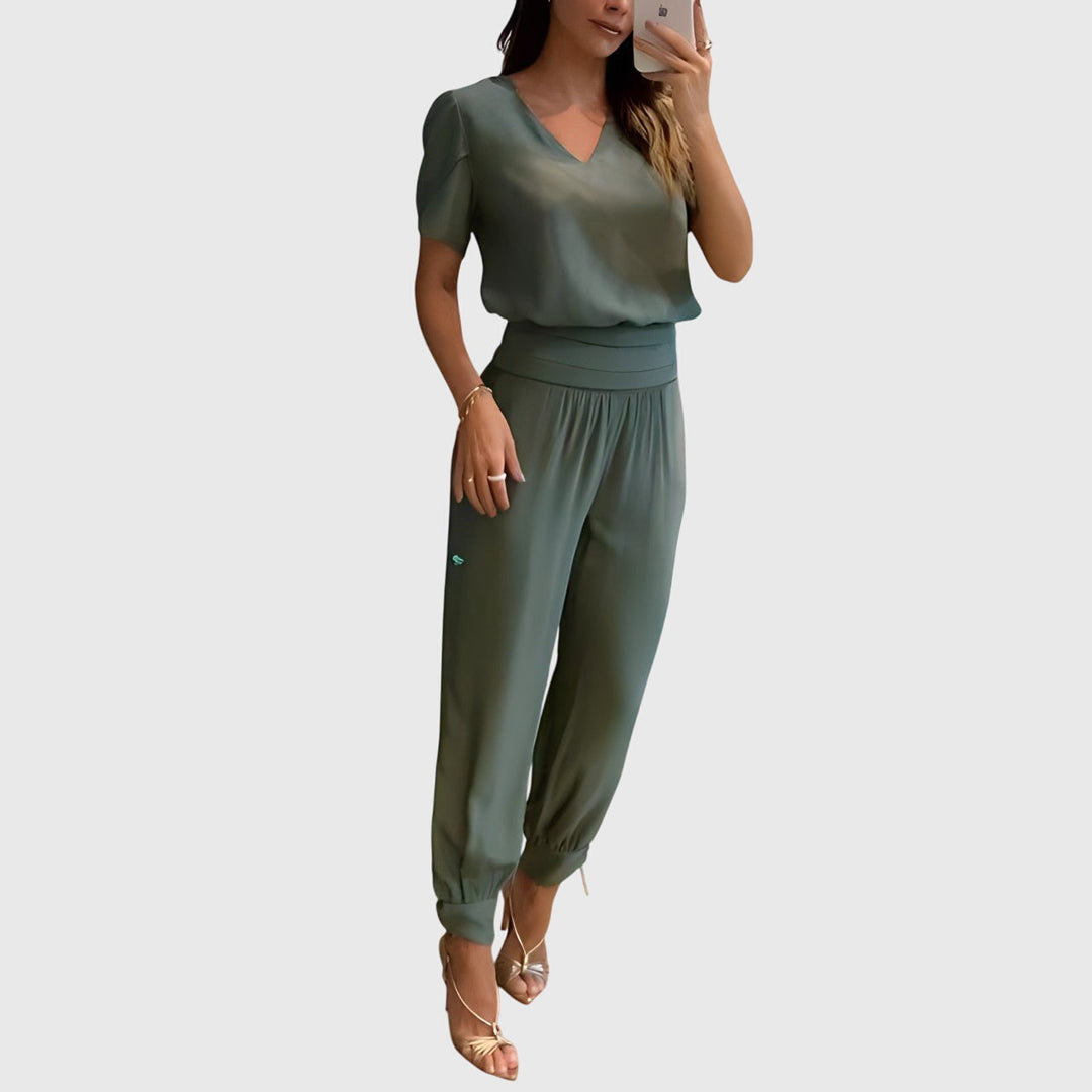 Felicia | Stylish Blouse and Pants Set