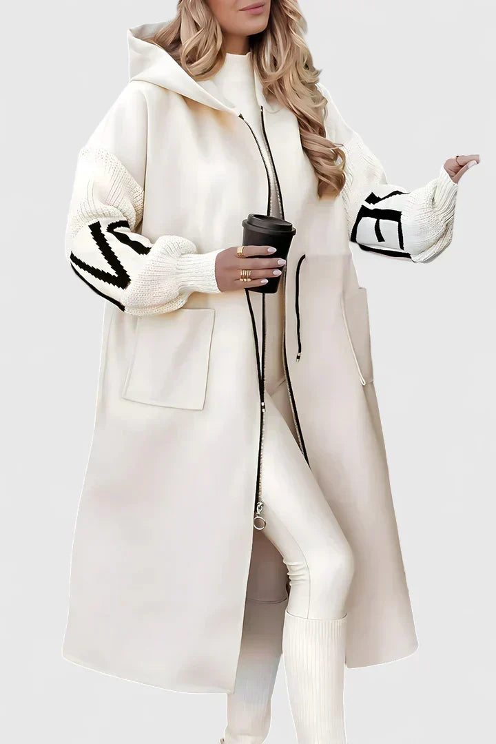Valeria | Elegant Hooded Coat