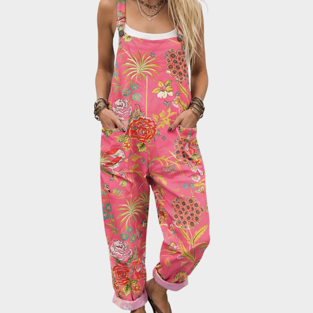 Margherita - Comfortable printed jumpsuit