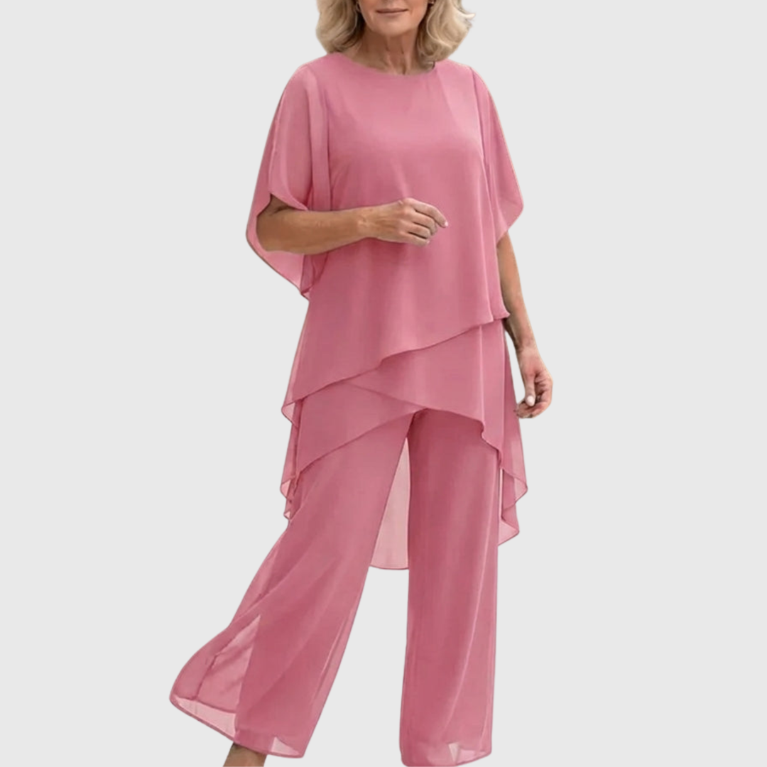 Vittoria | Fluid Palazzo Set for Elegant Comfort and Style