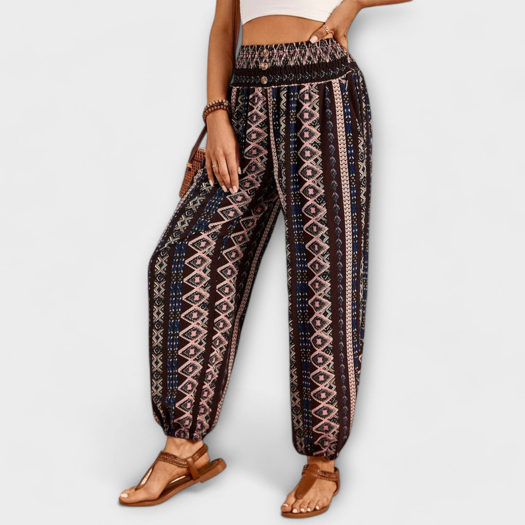 Viviana | Ethnic Graphic Pants