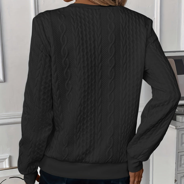 Claudia | Zip-Front Knit Sweater