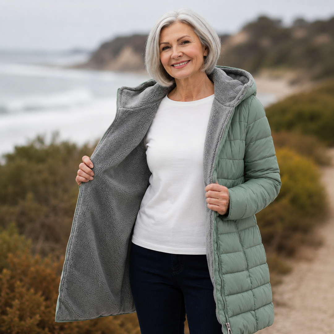 Gemma | Hooded Quilted Winter Coat