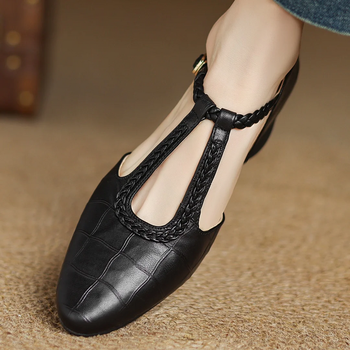 Virginia | Leather Mary Janes