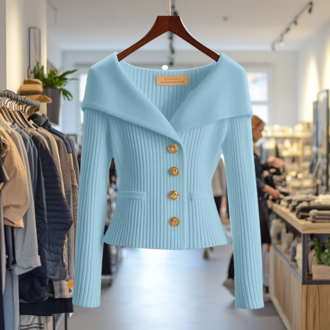 Flora | Soft Knit Blouse